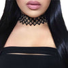 Black LACE choker Necklace High Fashion Choker Kim Kardashian Statement Piece