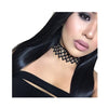 Black LACE choker Necklace High Fashion Choker Kim Kardashian Statement Piece