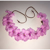 Lilac Hawaiian Plumeria Flower Crown Light Purple Floral Halo