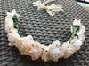 Ivory Rhinestone Flower Crown Floral Halo Boho