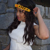 Yellow Sunflower Floral Flower Crown