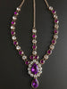 Purple Goddess Hair Jewelry Head Chain