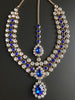 Penelope Blue Sapphire Wedding Hair Jewelry