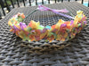 Pastel Rainbow Flower Crown Floral Halo Easter Boho Bohemian