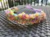 Pastel Rainbow Flower Crown Floral Halo Easter Boho Bohemian