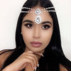 Nya Silver Gold Pearl Goddes Wedding Headpiece