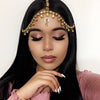 Marianna GOLD CLEAR Matha Patti Wedding Bridal Goddess