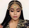 Persephone Gold Diamante Matha Patti Wedding Bridal Goddess Bohemian Boho Grecian Head Chain