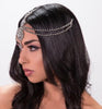 Farrah Silver Wedding Bridal Goddess Bohemian Hair Jewelry