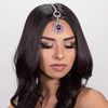 Candy Purple Tikka Maang Forehead Jewelry