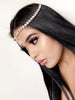 Rosalia rhinestone row hair jewelry