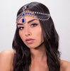 Penelope Blue Sapphire Wedding Hair Jewelry