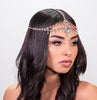 Rhinstone Wedding Hair Jewelry Goddess head piece Grecian Bride Bridal Boho Head Piece