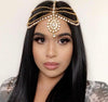 Cairo Golden Matha Patti Hair Jewelry Head Piece Wedding Vacation