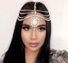 Cairo Silver Matha Patti Hair Jewelry Head Piece Wedding Vacation