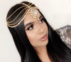 Cairo Golden Matha Patti Hair Jewelry Head Piece Wedding Vacation