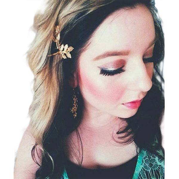 Gold Leaf Hair pins