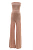 Rose Gold Wide Leg Jumpsuit