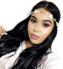 Lilly White Gold Lace Headband