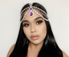 Penelope Purple Goddess Hair Jewelry