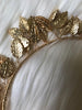 Silver Laurel Leaf Grecian Gold Tiara Crown