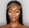 Pallas Gold Diamante Matha Patti Wedding Bridal Goddess Bohemian Boho Grecian