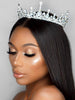 Genevieve Silver Gem Crown