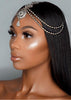 Farrah Silver Wedding Bridal Goddess Bohemian Hair Jewelry